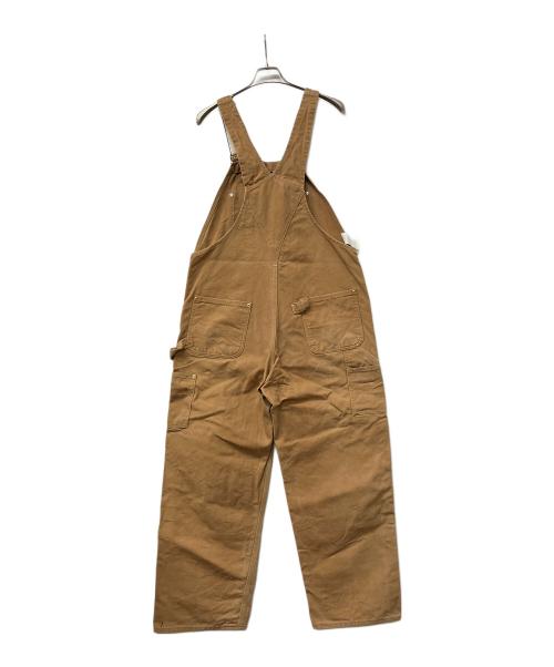 CarHartt（カーハート）CarHartt (カーハート) オーバーオール ダブルニー カーキ×ブラウン サイズ:不明の古着・服飾アイテム