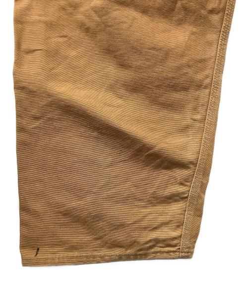 CarHartt（カーハート）CarHartt (カーハート) オーバーオール ダブルニー カーキ×ブラウン サイズ:不明の古着・服飾アイテム