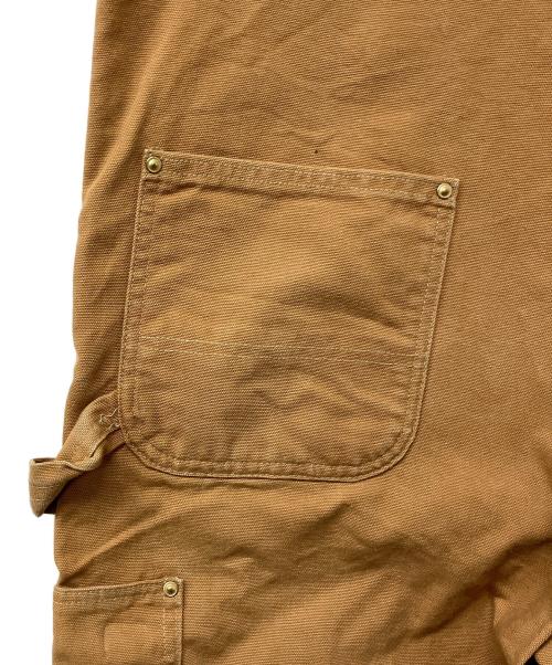 CarHartt（カーハート）CarHartt (カーハート) オーバーオール ダブルニー カーキ×ブラウン サイズ:不明の古着・服飾アイテム