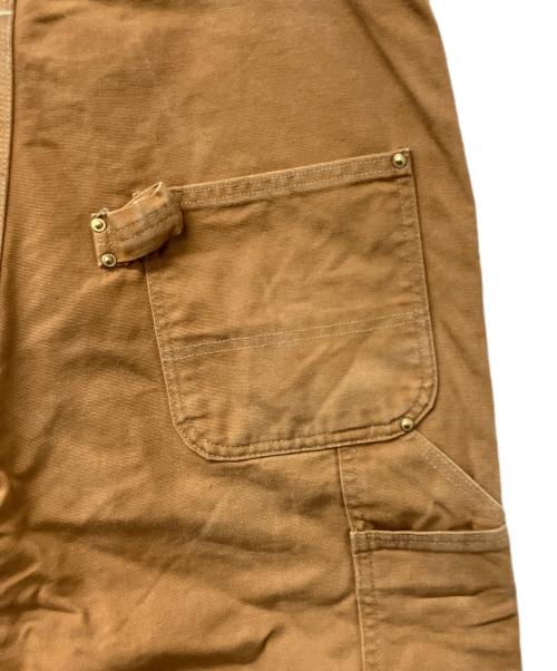 CarHartt（カーハート）CarHartt (カーハート) オーバーオール ダブルニー カーキ×ブラウン サイズ:不明の古着・服飾アイテム