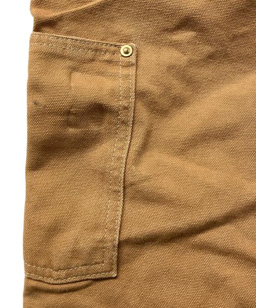 CarHartt（カーハート）CarHartt (カーハート) オーバーオール ダブルニー カーキ×ブラウン サイズ:不明の古着・服飾アイテム