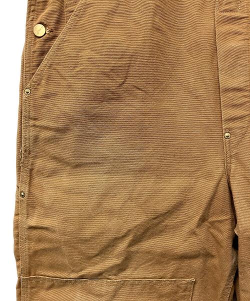 CarHartt（カーハート）CarHartt (カーハート) オーバーオール ダブルニー カーキ×ブラウン サイズ:不明の古着・服飾アイテム
