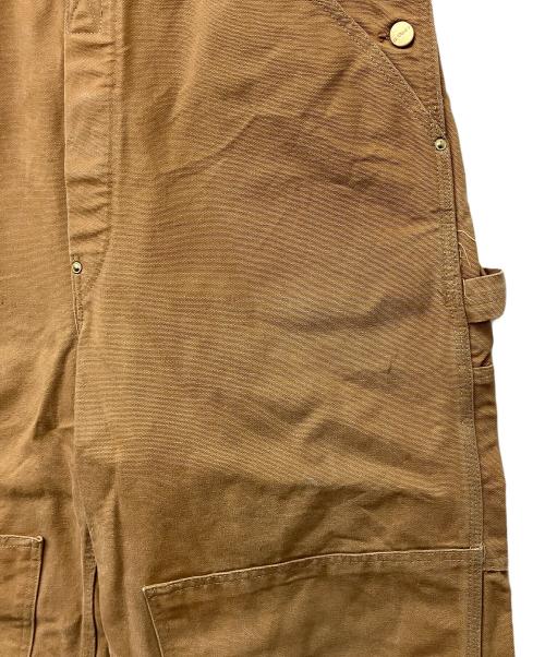 CarHartt（カーハート）CarHartt (カーハート) オーバーオール ダブルニー カーキ×ブラウン サイズ:不明の古着・服飾アイテム