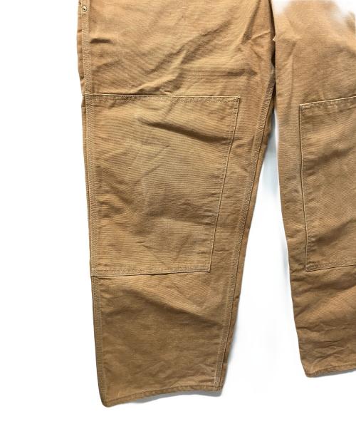 CarHartt（カーハート）CarHartt (カーハート) オーバーオール ダブルニー カーキ×ブラウン サイズ:不明の古着・服飾アイテム
