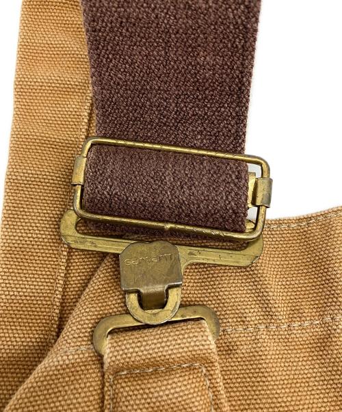 CarHartt（カーハート）CarHartt (カーハート) オーバーオール ダブルニー カーキ×ブラウン サイズ:不明の古着・服飾アイテム