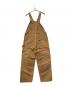 CarHartt (カーハート) オーバーオール ダブルニー カーキ×ブラウン サイズ:不明：15000円