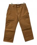 CarHarttカーハート）の古着「パンツ ダブルニー」｜ブラウン