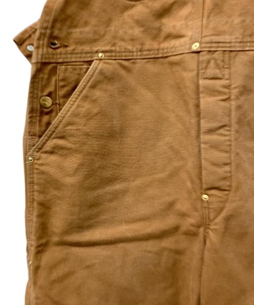 CarHartt（カーハート）CarHartt (カーハート) オーバーオール カーキ×ブラウン サイズ:不明の古着・服飾アイテム