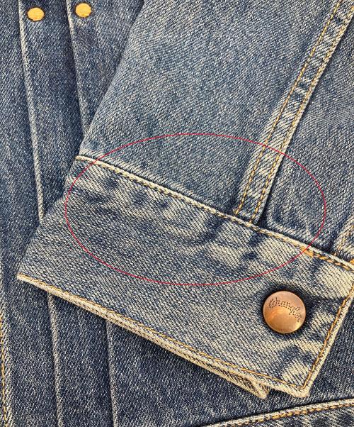 Wrangler（ラングラー）Wrangler (ラングラー) デニムジャケット　111MJ　復刻 インディゴ サイズ:Mの古着・服飾アイテム