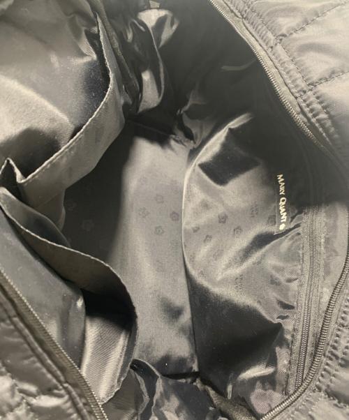 MARY QUANT（マリークヮント）MARY QUANT (マリークヮント) キルティング2WAYバッグ ブラックの古着・服飾アイテム