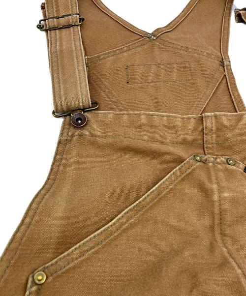 IRON HEART（アイアンハート）IRON HEART (アイアンハート) 806ヘビーダック ダブルニーオーバーオール キャメル サイズ:不明の古着・服飾アイテム