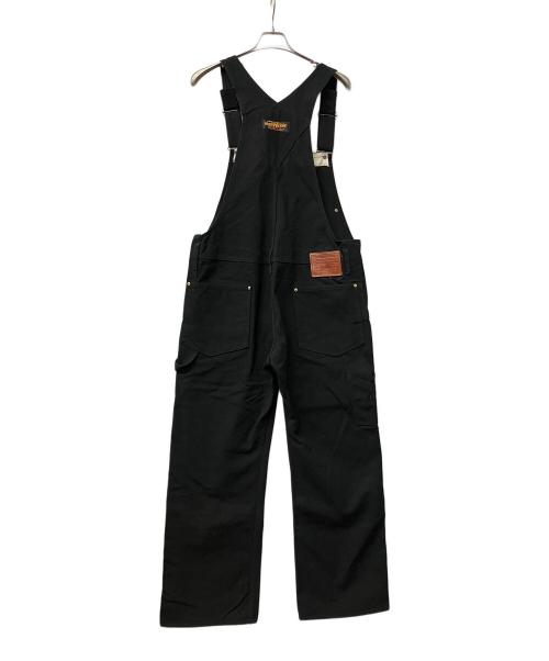 IRON HEART（アイアンハート）IRON HEART (アイアンハート) 806ヘビーダック ダブルニーオーバーオール ブラック サイズ:w34の古着・服飾アイテム