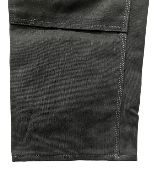 IRON HEART（アイアンハート）IRON HEART (アイアンハート) 806ヘビーダック ダブルニーオーバーオール ブラック サイズ:w34の古着・服飾アイテム