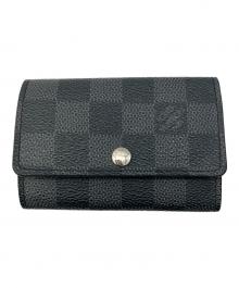 LOUIS VUITTON（ルイ ヴィトン）の古着「6連キーケース ダミエ・グラフィット キーケース ミュルティクレ6」