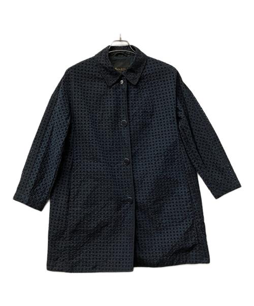 MOORER（ムーレー）MOORER (ムーレー) ショート丈コート BRENDA ネイビー サイズ:42の古着・服飾アイテム