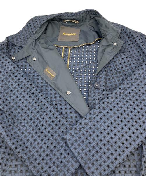 MOORER（ムーレー）MOORER (ムーレー) ショート丈コート BRENDA ネイビー サイズ:42の古着・服飾アイテム