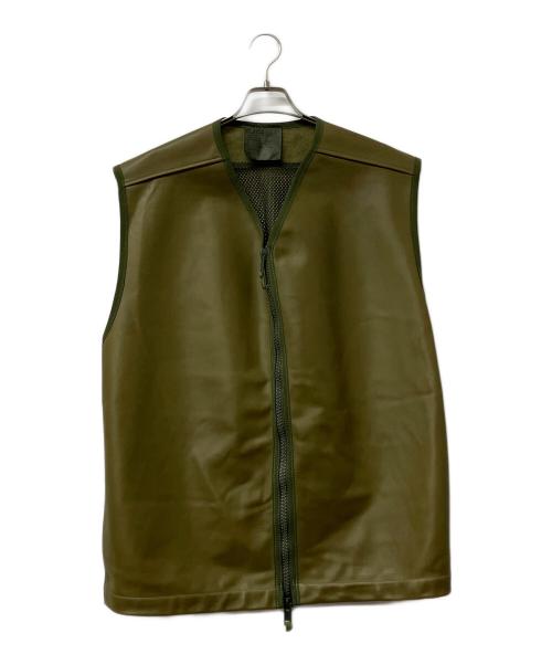 ノーブランド（ノーブランド）ノーブランド (ノーブランド) ジャーキンベスト イギリス軍 グリーン サイズ:不明の古着・服飾アイテム