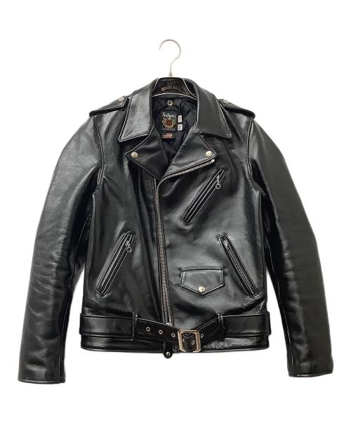 Schott（ショット）Schott (ショット) 613UHT HORSEHIDE ONESTAR TALL ブラック サイズ:36の古着・服飾アイテム