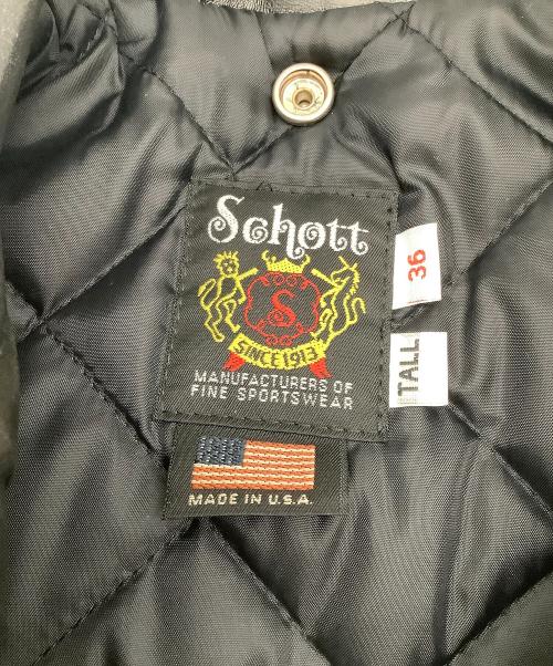 Schott（ショット）Schott (ショット) 613UHT HORSEHIDE ONESTAR TALL ブラック サイズ:36の古着・服飾アイテム