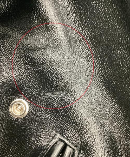 Schott（ショット）Schott (ショット) 613UHT HORSEHIDE ONESTAR TALL ブラック サイズ:36の古着・服飾アイテム