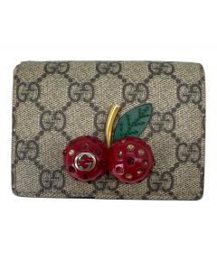 中古・古着通販】GUCCI (グッチ) GGスプリームコンパクトウォレット