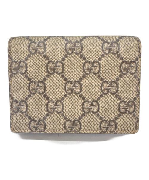 GUCCI（グッチ）GUCCI (グッチ) GUCCI GG 　2つ折り財布 ベージュの古着・服飾アイテム