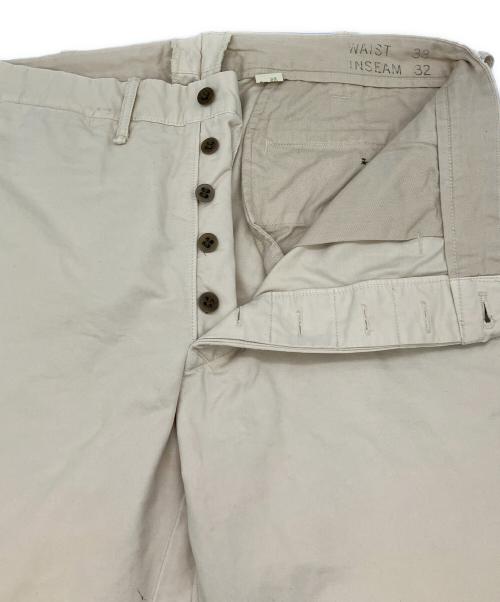 RRL（ダブルアールエル）RRL (ダブルアールエル) ボタンフライチノパン ベージュ サイズ:w33の古着・服飾アイテム