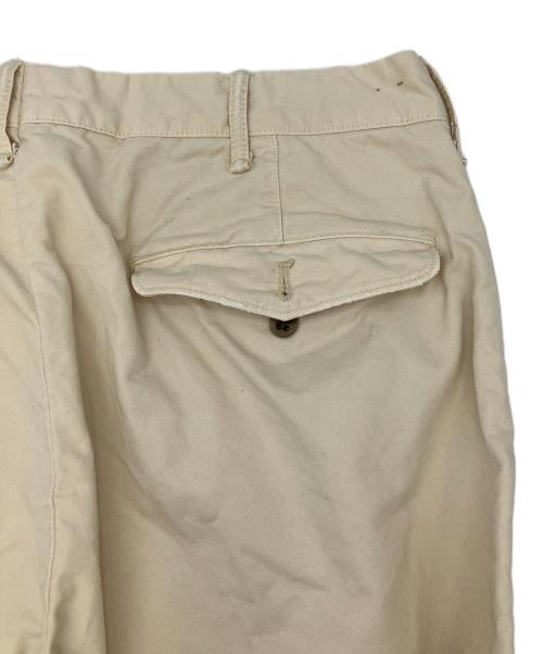 RRL（ダブルアールエル）RRL (ダブルアールエル) ボタンフライチノパン ベージュ サイズ:w33の古着・服飾アイテム