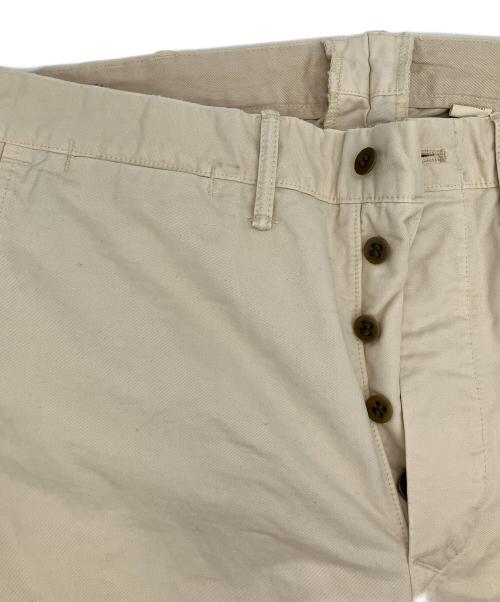 RRL（ダブルアールエル）RRL (ダブルアールエル) ボタンフライチノパン ベージュ サイズ:w33の古着・服飾アイテム