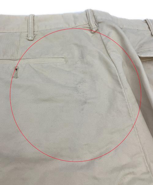 RRL（ダブルアールエル）RRL (ダブルアールエル) ボタンフライチノパン ベージュ サイズ:w33の古着・服飾アイテム