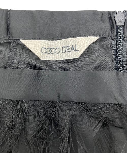 COCODEAL（ココディール）COCODEAL (ココディール) スカート ブラック サイズ:Mの古着・服飾アイテム