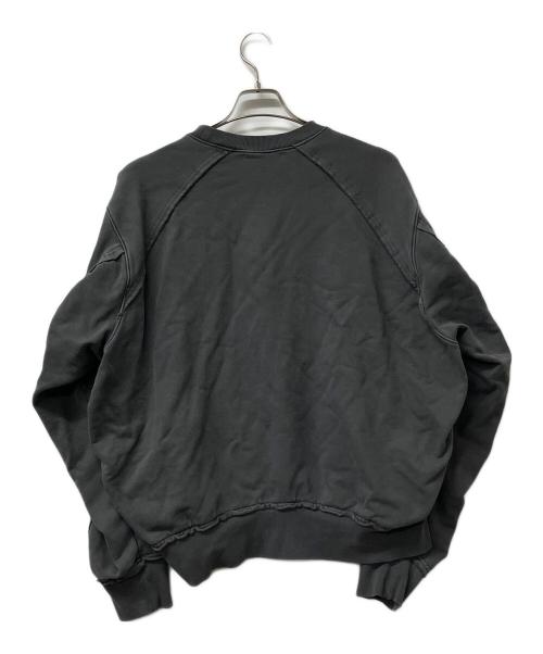 JOURNAL STANDARD（ジャーナルスタンダード）JOURNAL STANDARD (ジャーナルスタンダード) スウェット  ラウンド スリーブ プルオーバー スウェット チャコールグレー サイズ:Ｌの古着・服飾アイテム