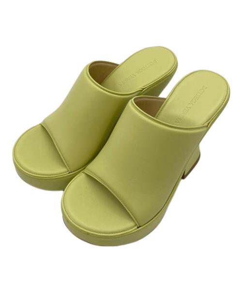 BOTTEGA VENETA（ボッテガベネタ）BOTTEGA VENETA (ボッテガベネタ) サンダル ライトグリーン サイズ:37の古着・服飾アイテム