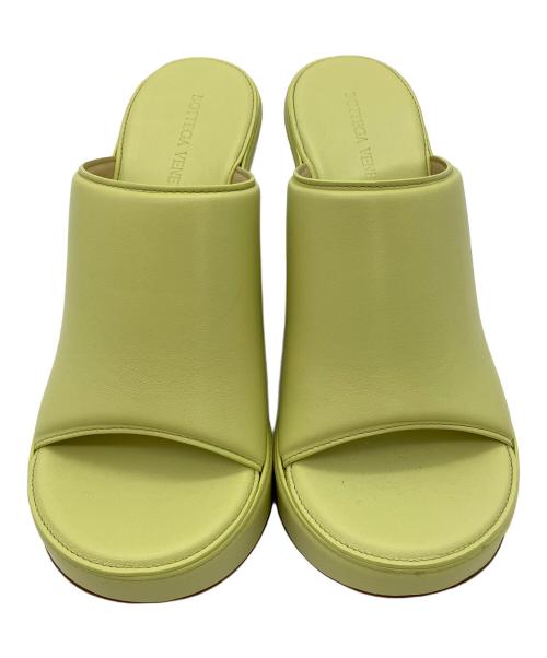 BOTTEGA VENETA（ボッテガベネタ）BOTTEGA VENETA (ボッテガベネタ) サンダル ライトグリーン サイズ:37の古着・服飾アイテム