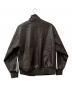 adidas (アディダス) トラックジャケット プレザー 3ストライプ ブラウン サイズ:Ｍ：13000円