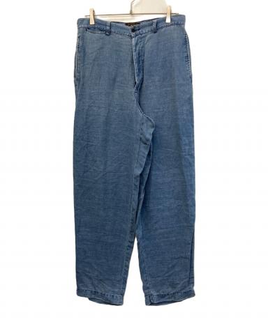 定価約48000円新品　RRL リネンパンツ 中古・古着通販】RRL (ダブルアールエル) リネンパンツ ワンドパンツ