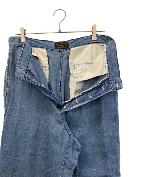 RRL（ダブルアールエル）RRL (ダブルアールエル) リネンパンツ ワンドパンツ インディゴ サイズ:W30L30の古着・服飾アイテム