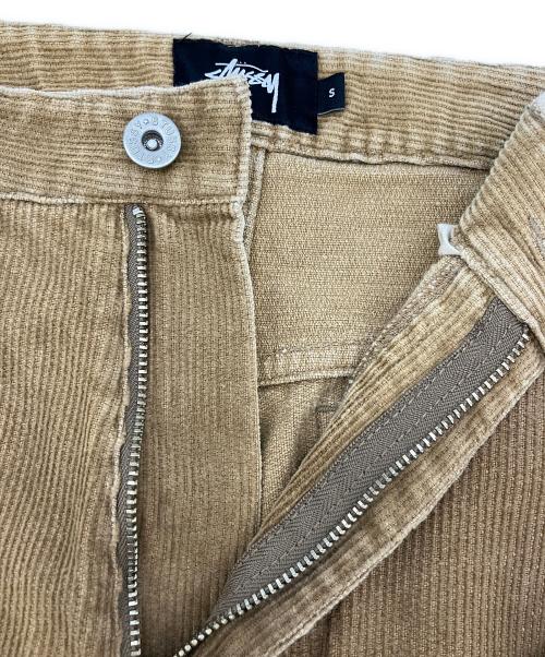 stussy（ステューシー）stussy (ステューシー) コーデュロイパンツ ブラウン サイズ:SMALLの古着・服飾アイテム
