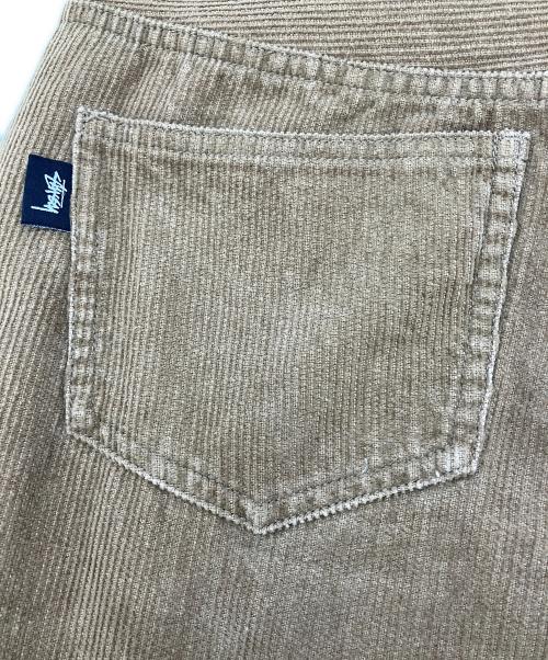 stussy（ステューシー）stussy (ステューシー) コーデュロイパンツ ブラウン サイズ:SMALLの古着・服飾アイテム