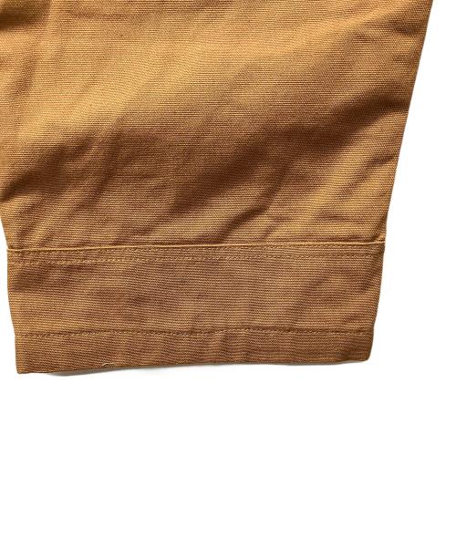 CarHartt（カーハート）CarHartt (カーハート) オーバーオール BIB OVERALL COTTON DUCK ブラウン サイズ:40×30の古着・服飾アイテム