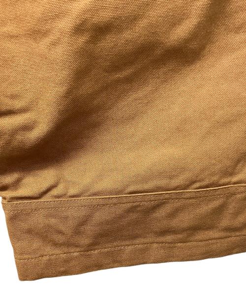 CarHartt（カーハート）CarHartt (カーハート) オーバーオール BIB OVERALL COTTON DUCK ブラウン サイズ:40×30の古着・服飾アイテム