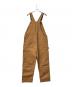 CarHartt (カーハート) オーバーオール BIB OVERALL COTTON DUCK ブラウン サイズ:40×30：10000円