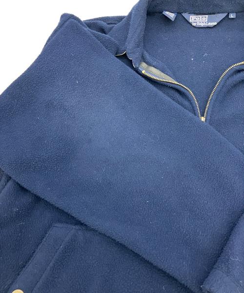 POLO RALPH LAUREN（ポロ・ラルフローレン）POLO RALPH LAUREN (ポロ・ラルフローレン) フリースジャケット 90’s ネイビー サイズ:Lの古着・服飾アイテム