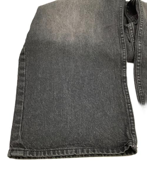 X-LARGE（エクストララージ）X-LARGE (エクストララージ) ジーンズ OLD ENGLISH BAGGY DENIM PANTS ブラック サイズ:32inchの古着・服飾アイテム