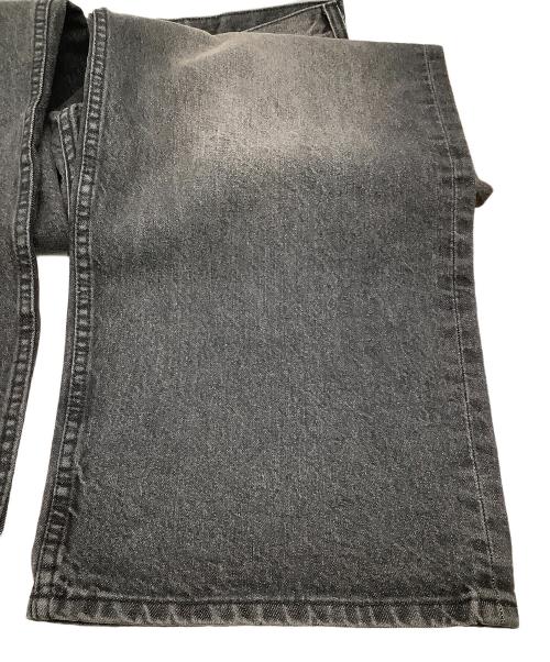 X-LARGE（エクストララージ）X-LARGE (エクストララージ) ジーンズ OLD ENGLISH BAGGY DENIM PANTS ブラック サイズ:32inchの古着・服飾アイテム