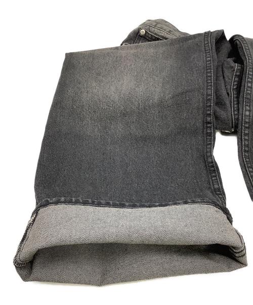 X-LARGE（エクストララージ）X-LARGE (エクストララージ) ジーンズ OLD ENGLISH BAGGY DENIM PANTS ブラック サイズ:32inchの古着・服飾アイテム