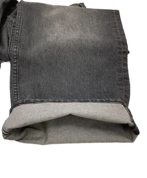 X-LARGE（エクストララージ）X-LARGE (エクストララージ) ジーンズ OLD ENGLISH BAGGY DENIM PANTS ブラック サイズ:32inchの古着・服飾アイテム