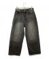 X-LARGE（エクストララージ）の古着「ジーンズ OLD ENGLISH BAGGY DENIM PANTS」｜ブラック