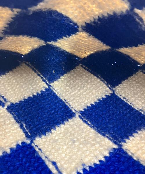 MARNI（マルニ）MARNI (マルニ) ハンドバッグ　テックウールバッグ ベージュ×ブルーの古着・服飾アイテム