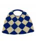MARNI (マルニ) ハンドバッグ　テックウールバッグ ベージュ×ブルー：10000円